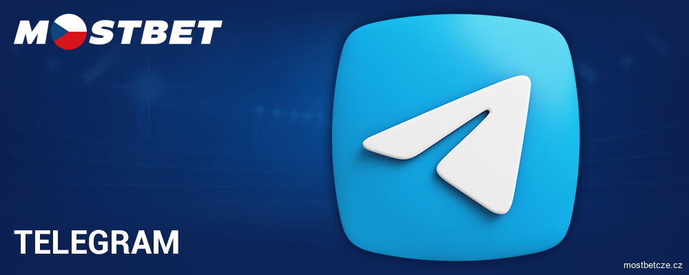 Kontaktujte nás přes Telegram na Mostbet CZ